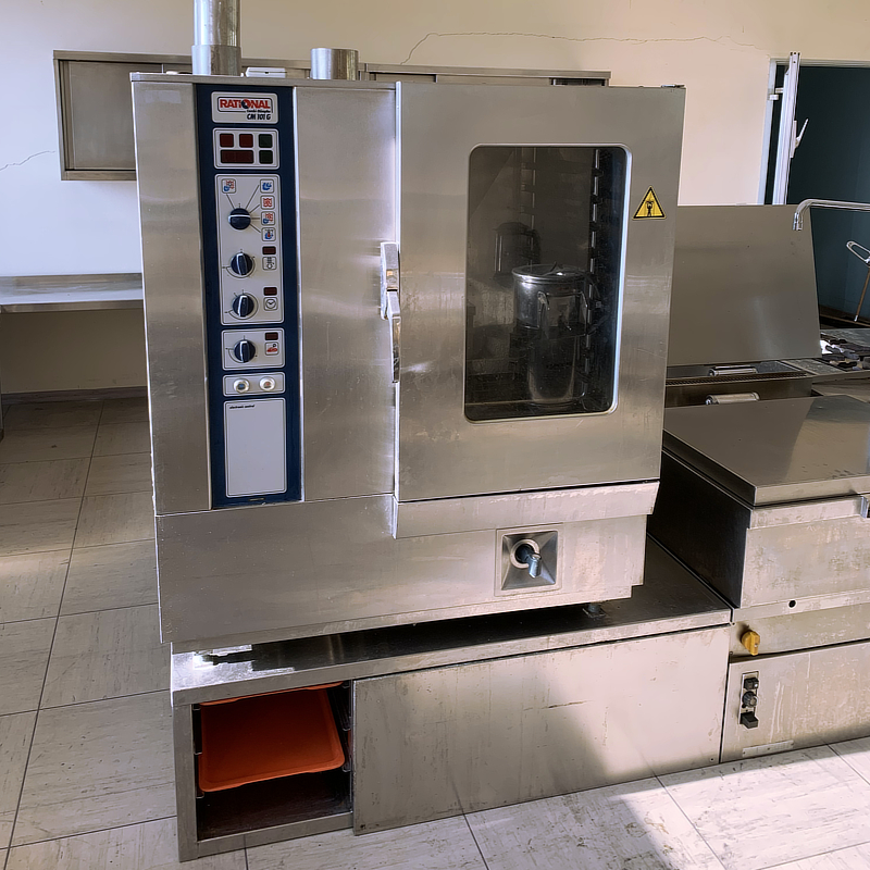 Kombidämpfer Rational CM 101 G mit Tür und Sichtfenster